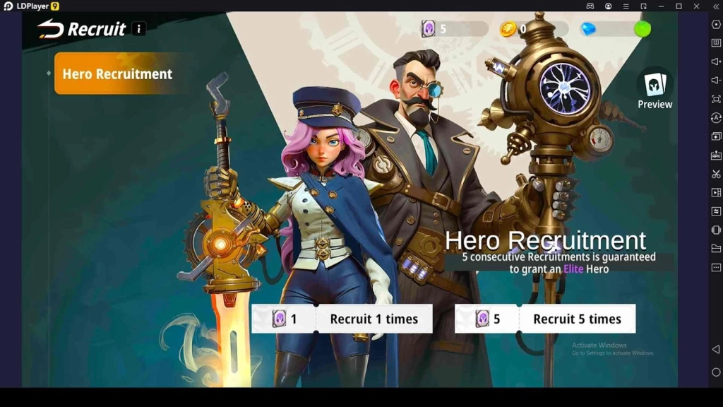 Recruiting Heroes for Safeguard