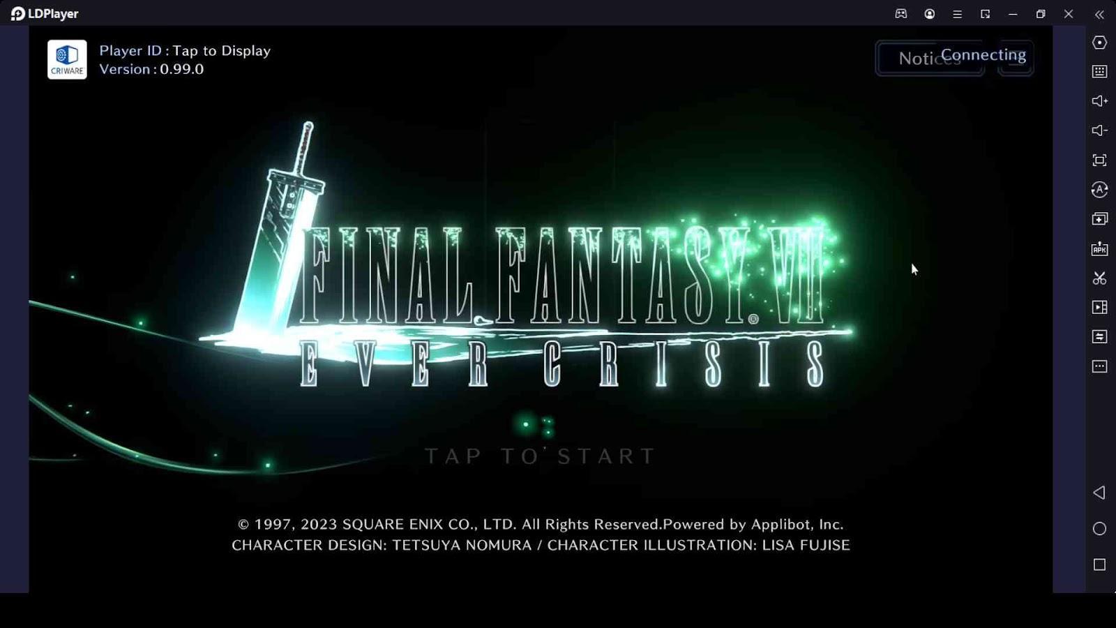 FINAL FANTASY VII EVER CRISIS Reroll Guide