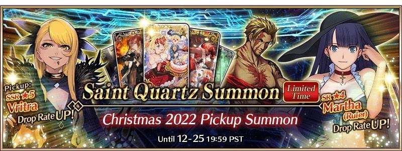 Fate/Grand Order Christmas 2022 Lotto Event Guide