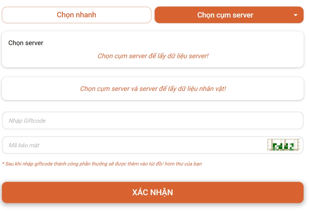 Full bộ code Lục Địa LORENCIA - Hướng dẫn cách nhập chi tiết