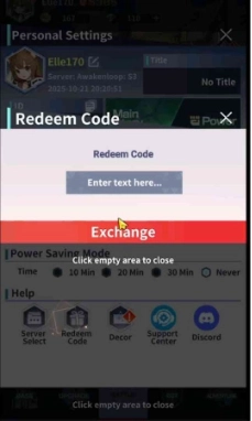 How to Redeem Codes in Awakenloop