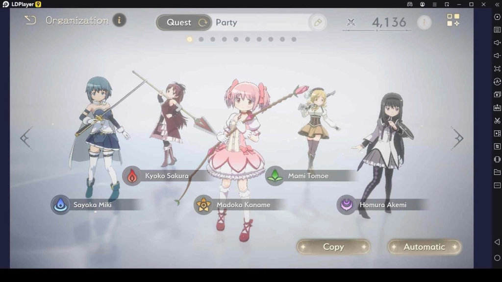 Madoka Magica Magia Exedra Character Selection and Team Building Guide