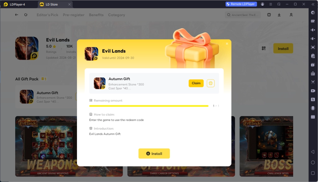 Mid-Autumn Festival Special Redeem Codes for LD Game