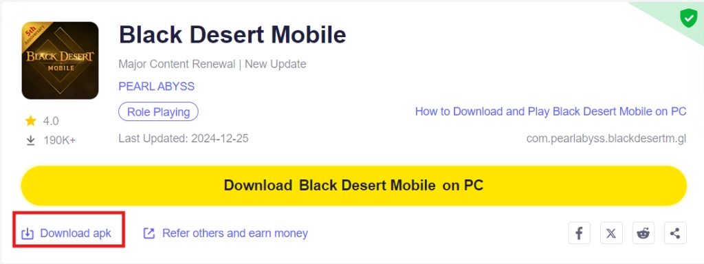How to Download and Play Black Desert Mobile on PC - Beginners Guide