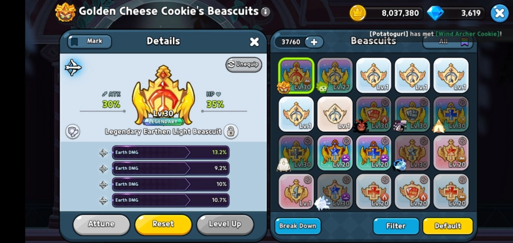 Cookie Run Kingdom Awakened Cheese Cookie 7