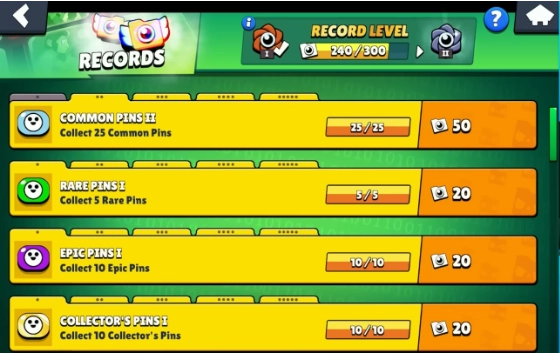 Records System Replaces Masteries