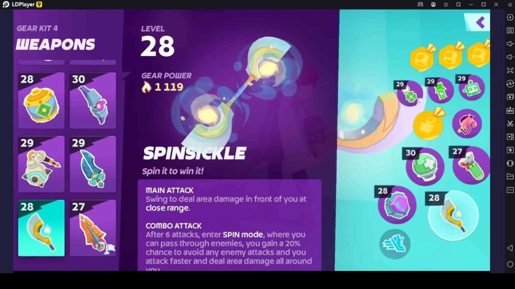 Spinsickle