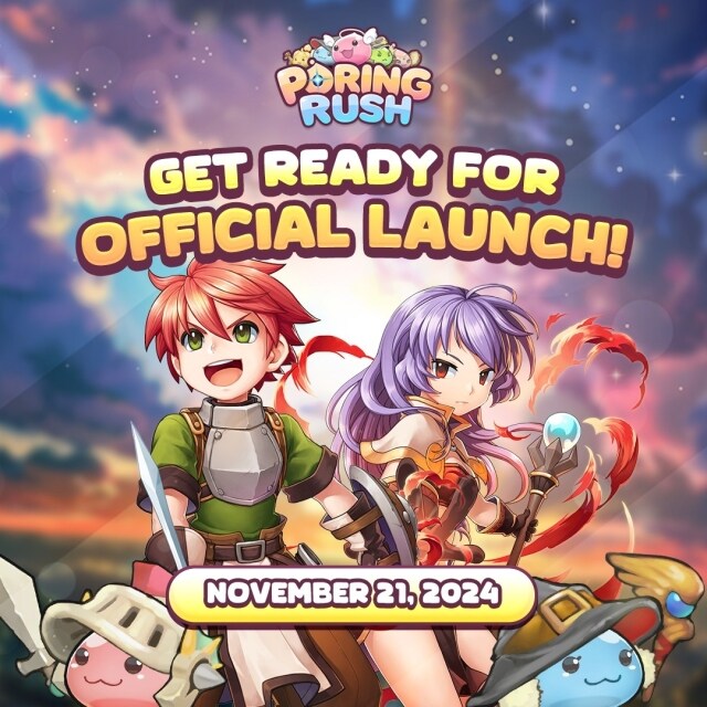 【ข่าวเกม】Poring Rush (Global) เปิด OBT แล้ววันนี้ รอเล่นได้เลยเต็มจอ FULLHD
