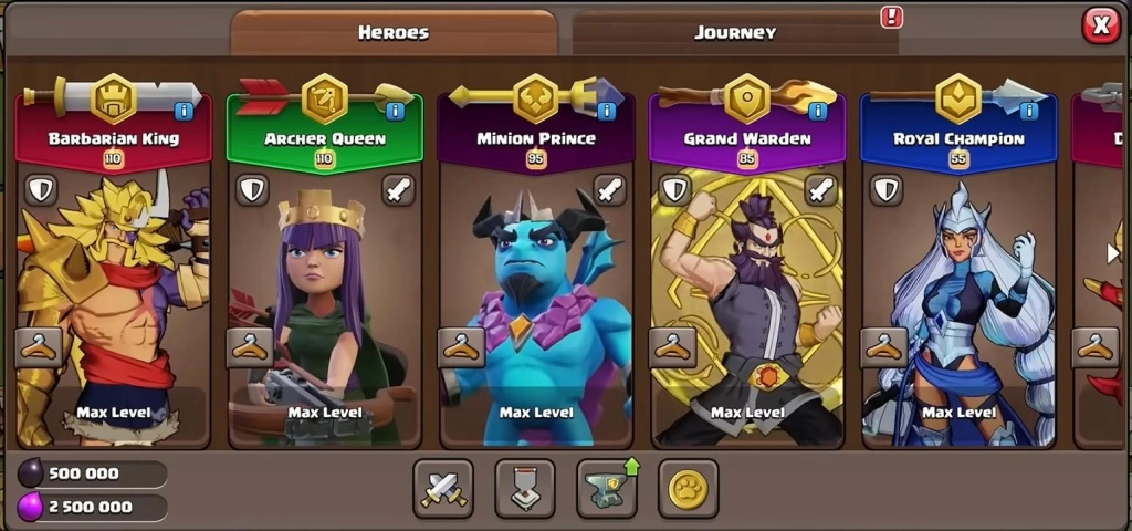 What is the Clash of Clans Hero Journey What is the Clash of Clans Hero Journey