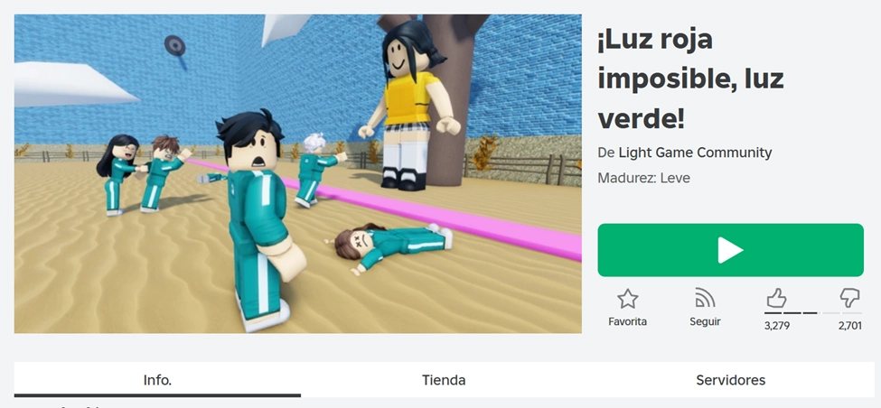 El Juego del Calamar 2 en Roblox