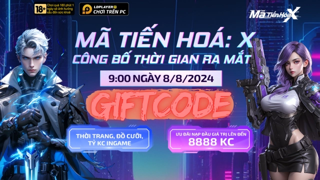 Full bộ code Mã Tiến Hóa: X - Gzone và hướng dẫn cách nhập chi tiết