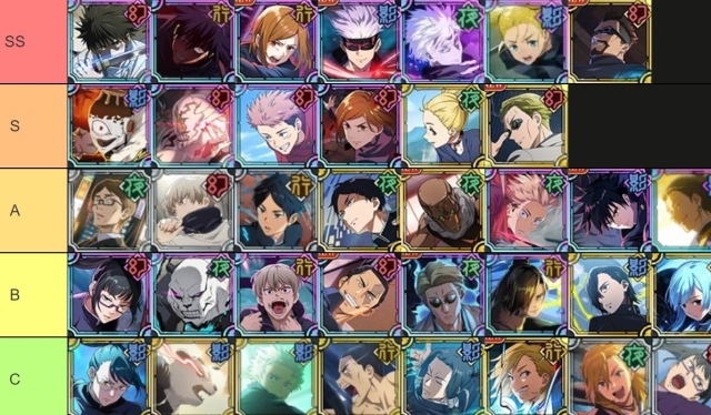 【ไกด์เกม】Jujutsu Kaisen Phantom Parade แนะนำ Tier List ตัวละครน่าปั้น รู้ก่อนเกมเปิดสโตร์ไทย ตัวไหนเก่งแบกทีมช่วงต้นเกมท้ายเกม เก่งมากใช้ได้ยาวๆ