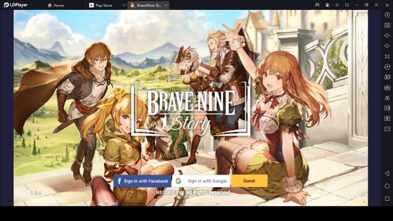 BraveNine Story Codes