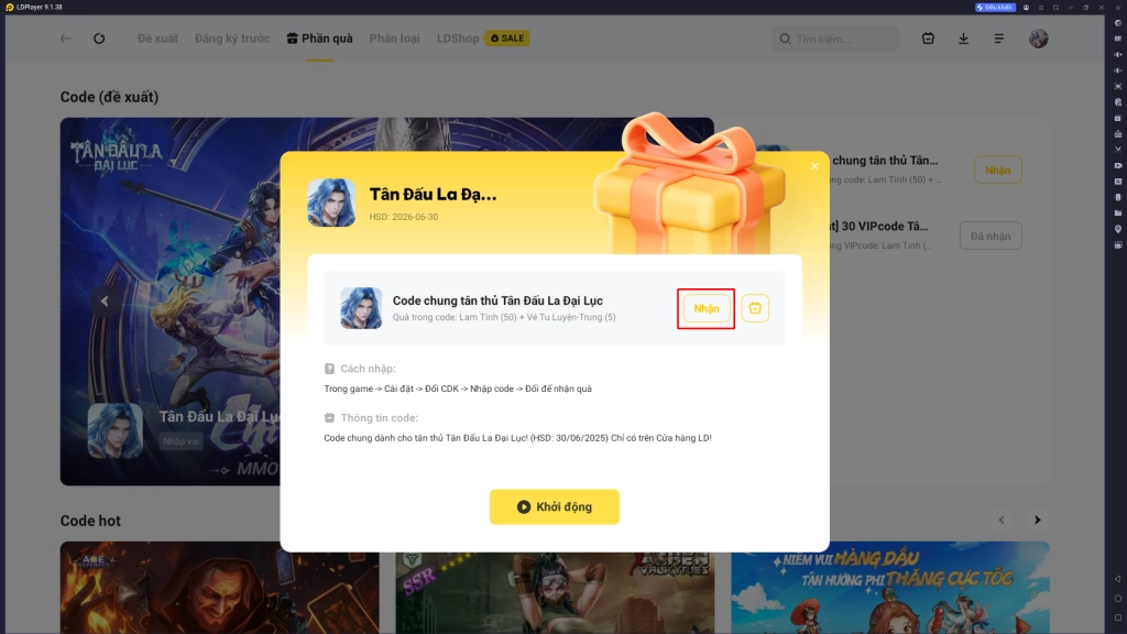 Full bộ giftcode Tân Đấu La Đại Lục mới nhất - Hướng dẫn cách nhập chi tiết