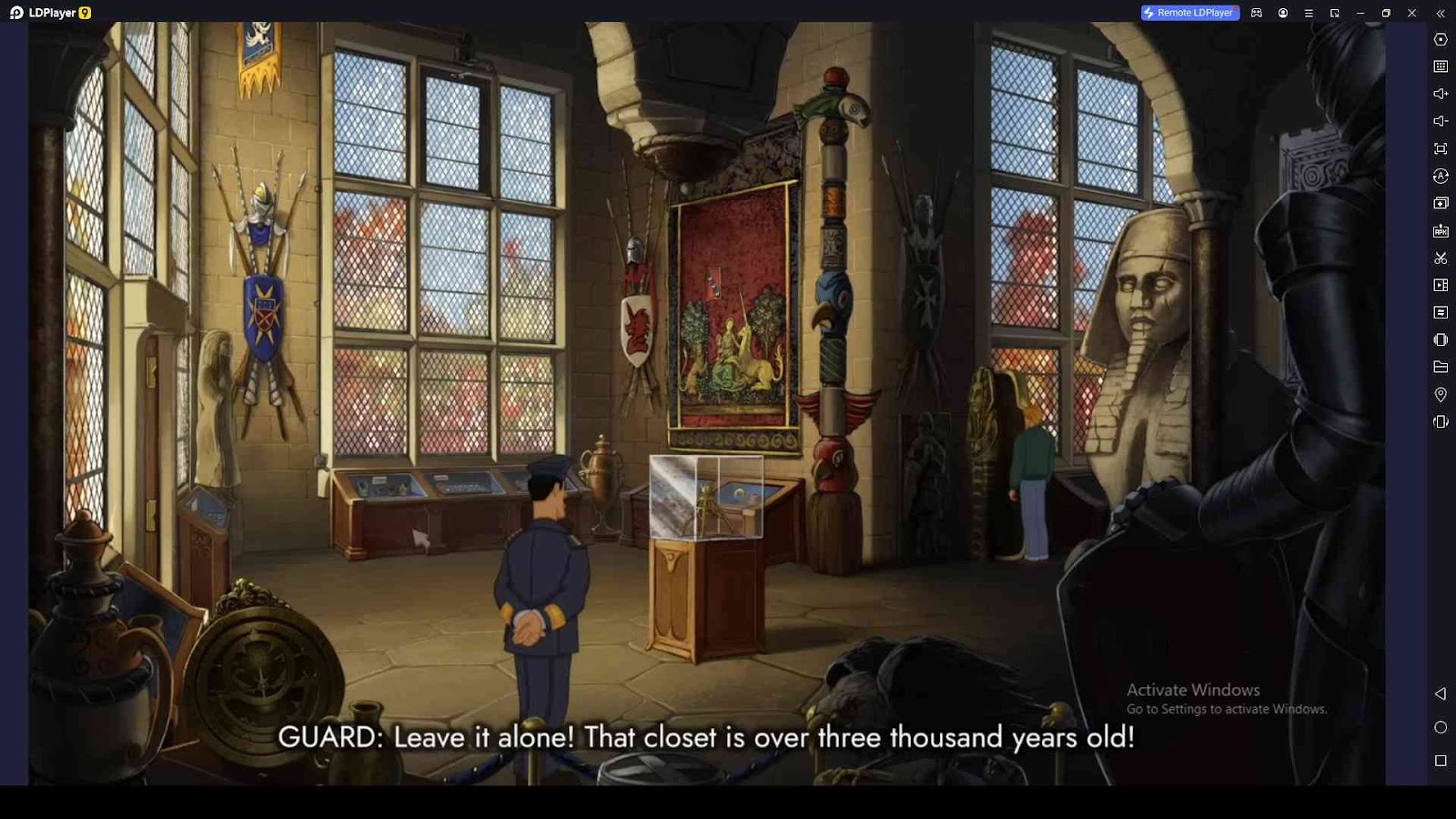 Pay Attention to Dialogue in Broken Sword: The Shadow of the Templars