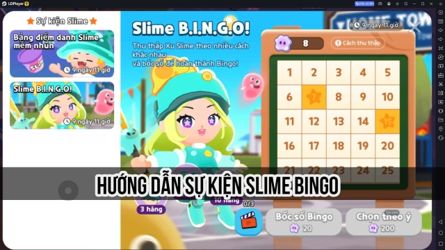 PLAY TOGETHER VNG - HƯỚNG DẪN SỰ KIỆN SLIME BINGO VÀ CÁCH KIẾM XU SLIME