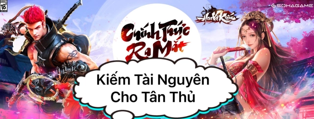 『HƯỚNG DẪN』Hoa và Kiếm Soha Game : Cách Kiếm Tài Nguyên Cho Tân Thủ