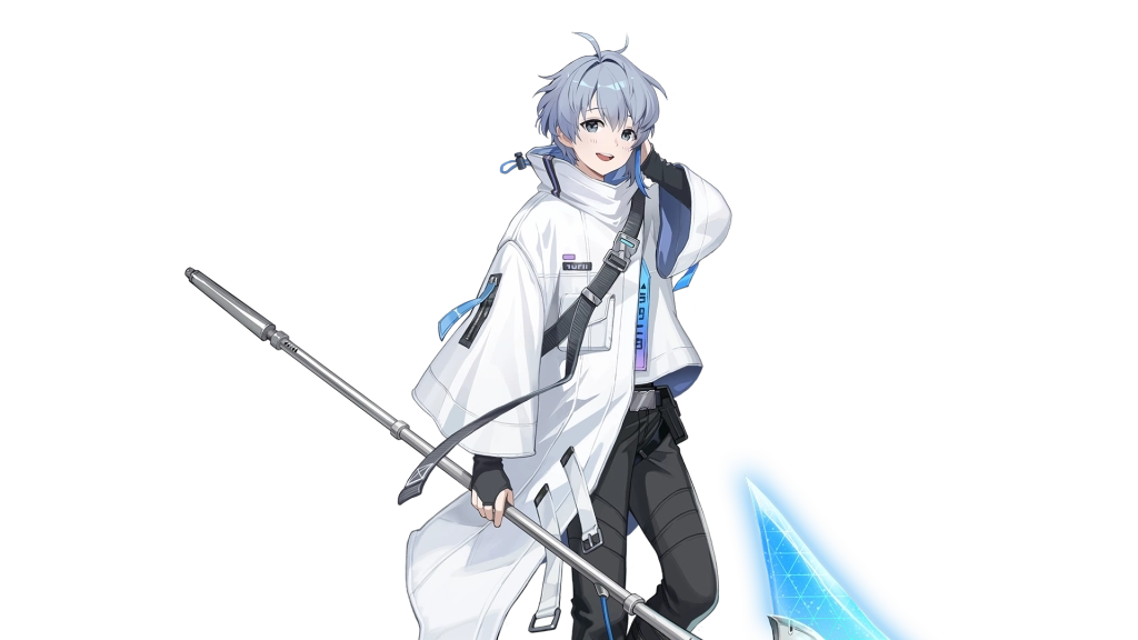 Chaos Zero Nightmare: Owen yang terlihat tersipu malu dengan tongkatnya.