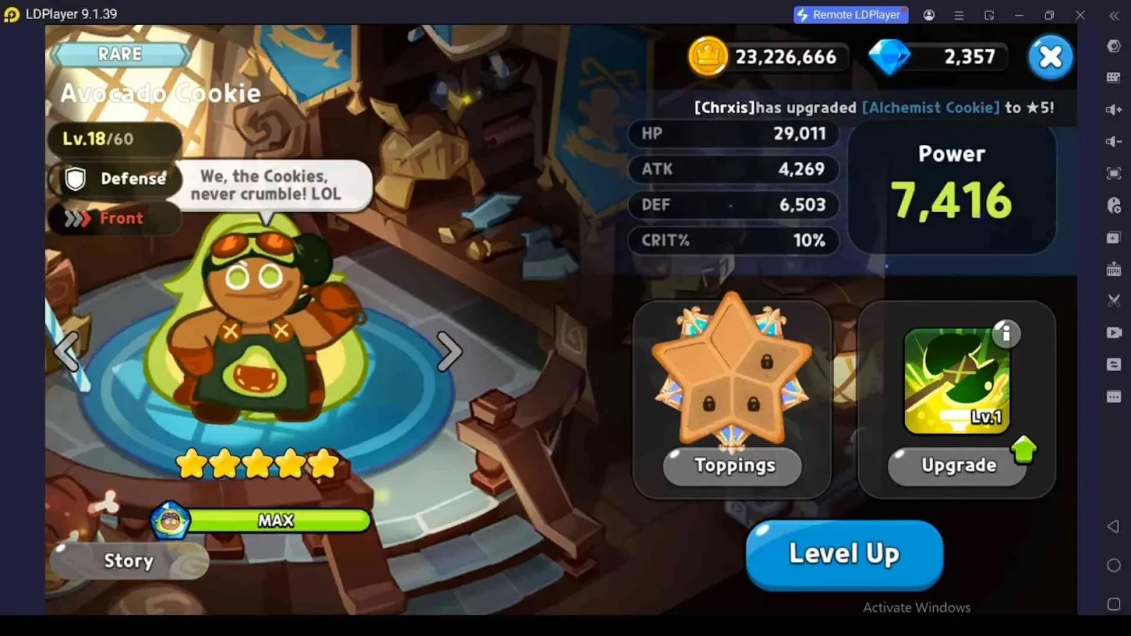 F-Ranked Cookies 