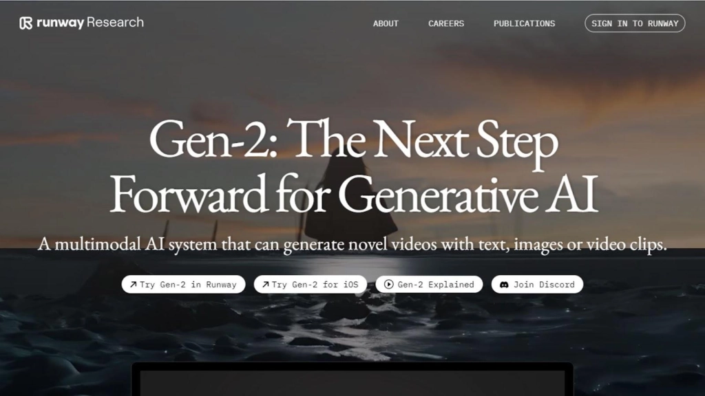 Runway Gen-2 Runway Gen-2