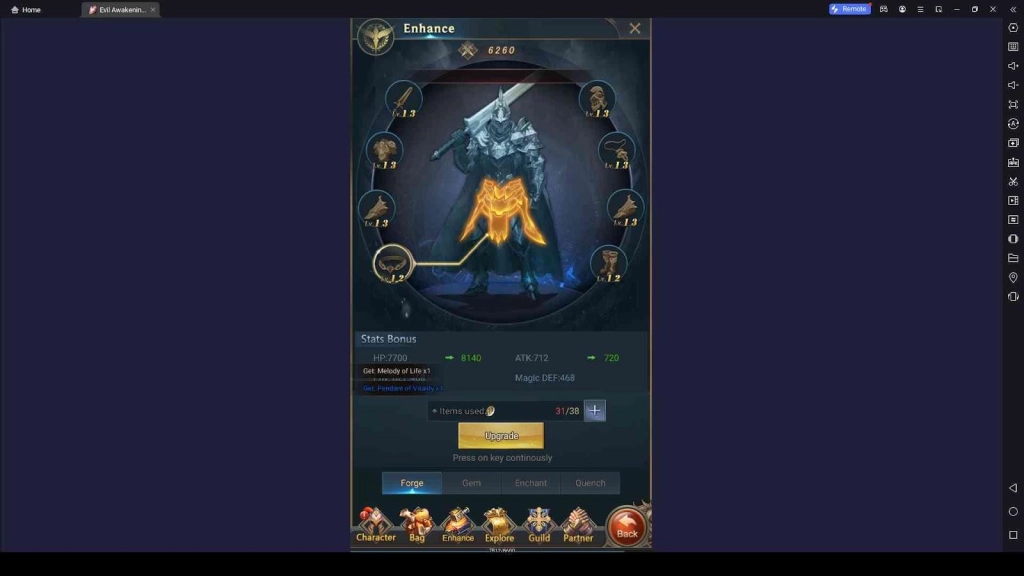 Upgrade the Gears of the Partners Upgrade the Gears of the Partners