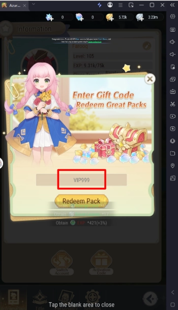 Azure Tale แจกโค้ด Giftcode อัปเดตเรื่อยๆ ไอเทมเพียบ!! พร้อมวิธีกรอก