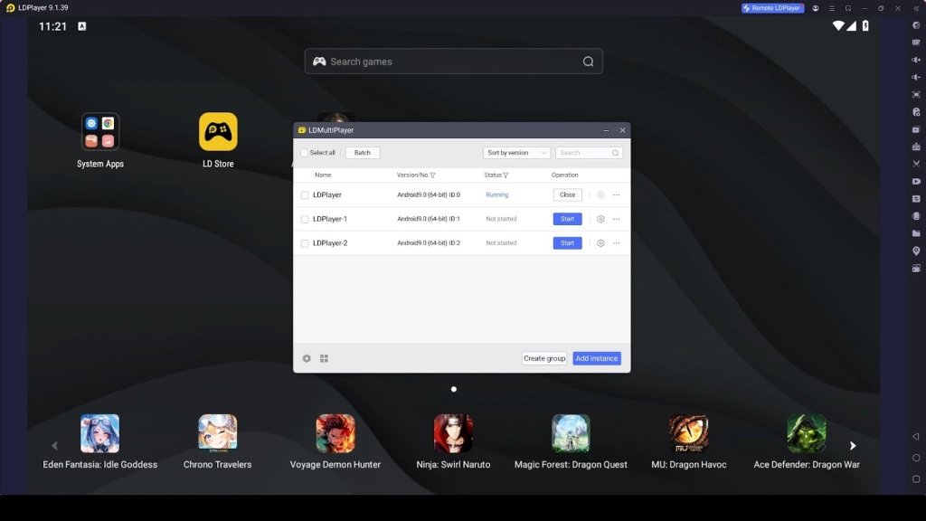 More Ease Gameplay Handling with LDPlayer