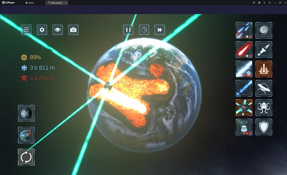 Actualización de Solar Smash: Nuevo planeta con vida propia