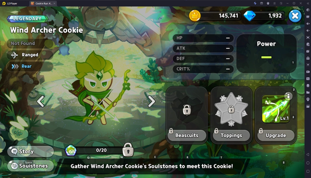 Cookie Run Kingdom Wind Archer Cookie