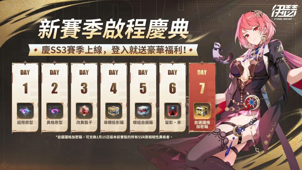 《伊瑟》SS3賽季【鎏金戰歌】正式上線｜2025世界巔峰賽總決賽 即將開戰