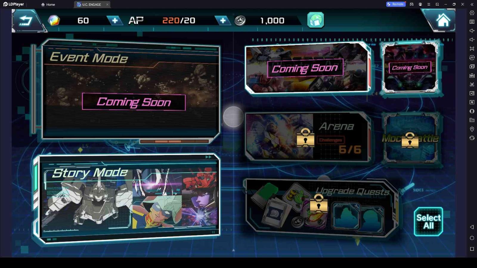 Battle Modes in Mobile Suit Gundam U.C. Engage Gameplay