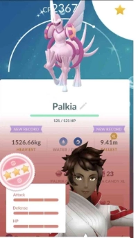 Origin Dialga and Origin Palkia