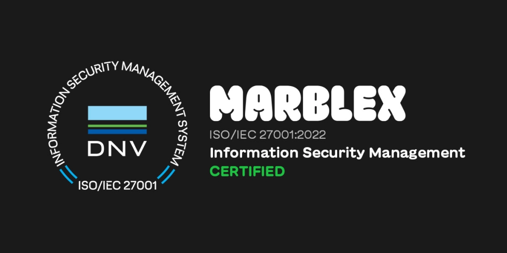 MARBLEX獲得ISO/IEC 27001:2002認證