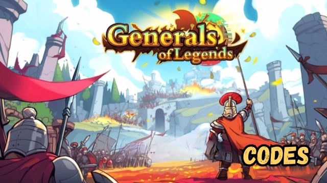 Generals of Legends Codes: Conquer History - 2025 March