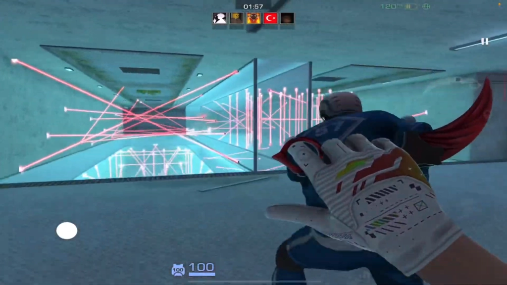 Trial 2: Laser Room