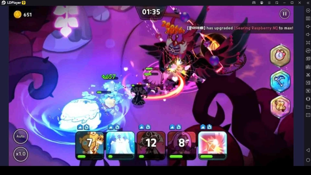 Habilidades do Fire Spirit Cookie