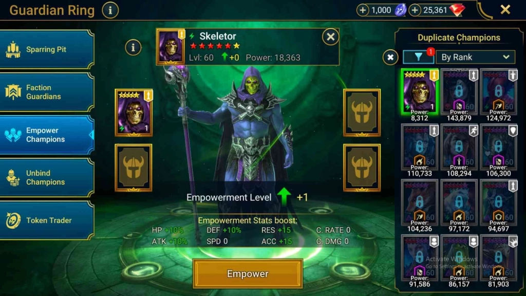 Best Skeletor Build (Gear & Stats) Best Skeletor Build (Gear & Stats)