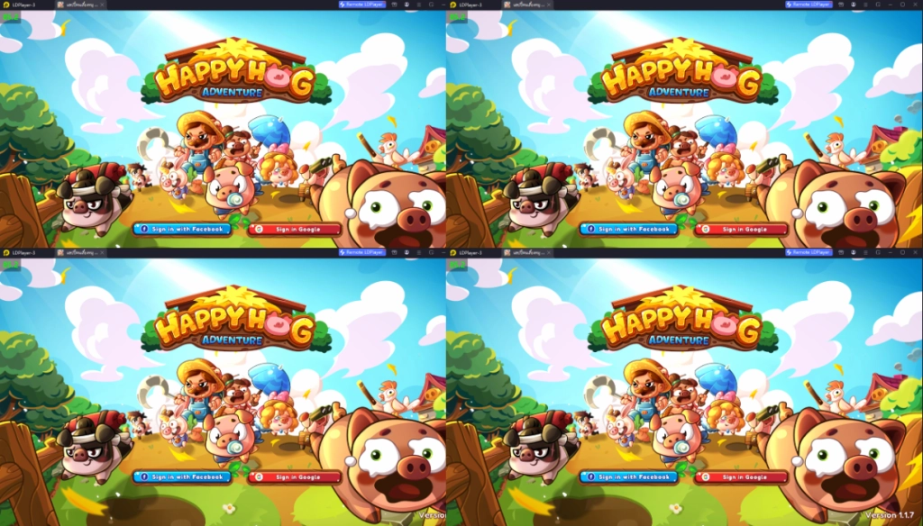 แฮปปี้คนเลี้ยงหมู Mobile เปิดหลายจอฟาร์มหมูแบบไม่กินสเปค