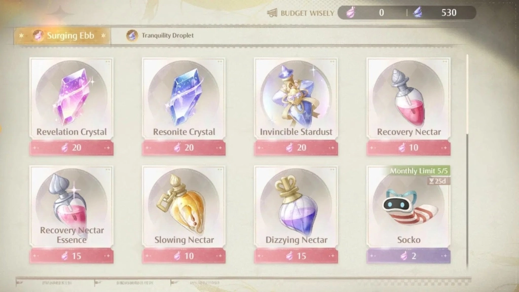 Where to Use Infinity Nikki Revelation Crystals