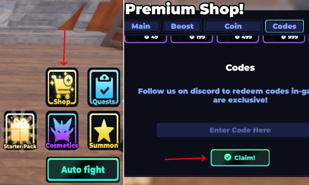 Roblox Anime Dungeon Fighters Codes กรกฎาคม 2025 อัปเดตเรื่อยๆ