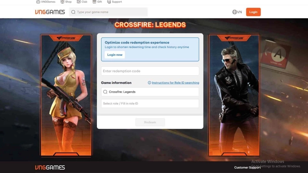 Easy Steps on How to Redeem Crossfire: Legends Codes