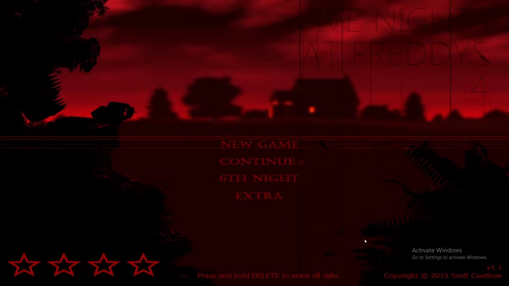 Five Nights at Freddy's 4 – July 23, 2015