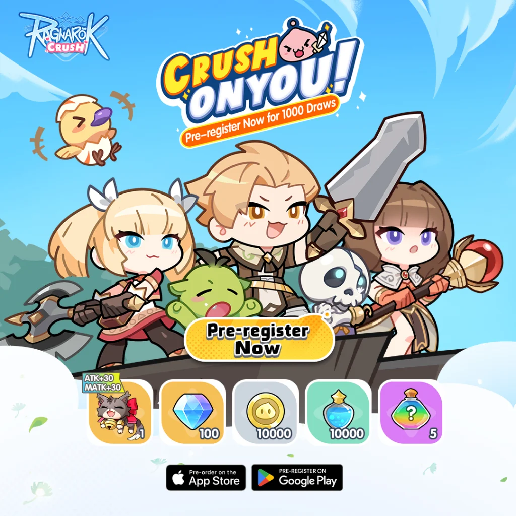 Global Pre-Registration for Ragnarok Crush Now Open!
