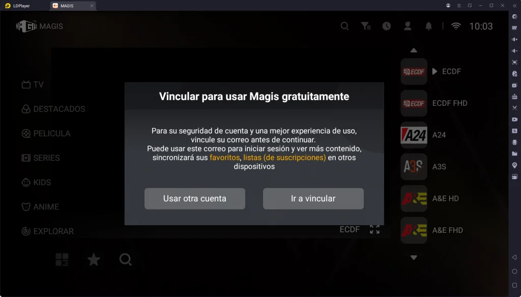 ¿Cómo crear una cuenta en Magistv?