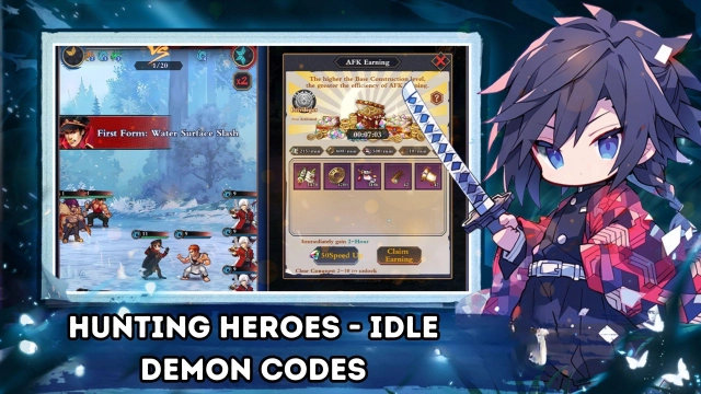 Hunting Heroes - Idle Demon Codes: Conquer the Darkness - 2025 March