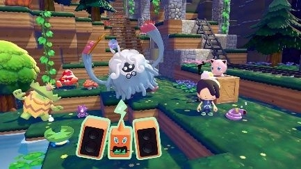 《Pokémon Pokopia》最新影片公開！樣子有些不同的洛托姆和藏飽栗鼠登場！