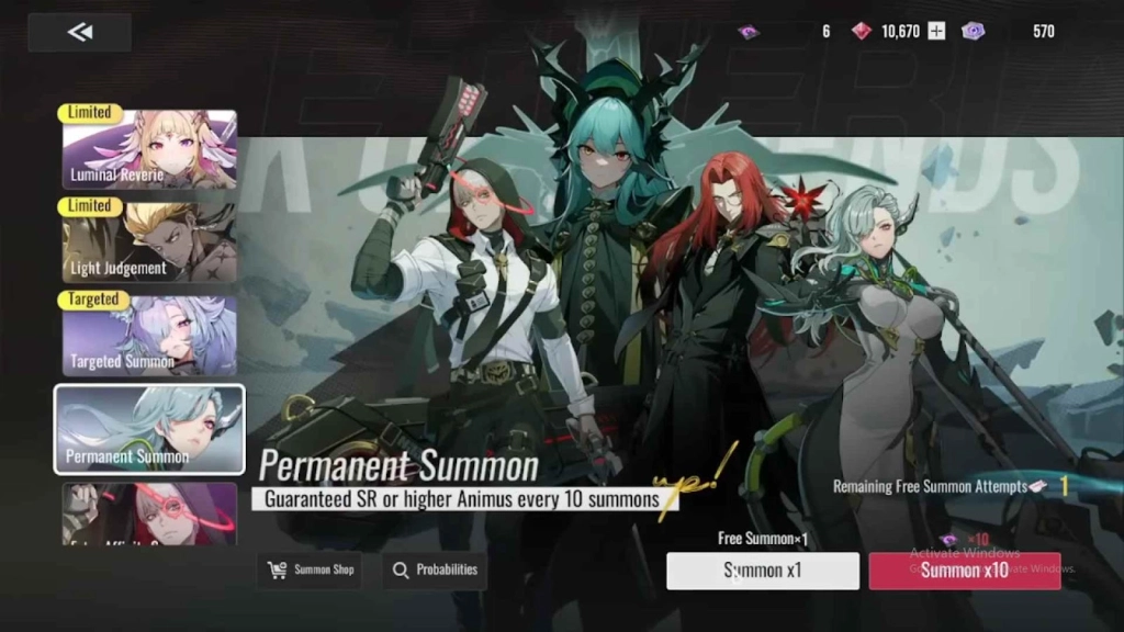 Making the Most of the Summon Pity System