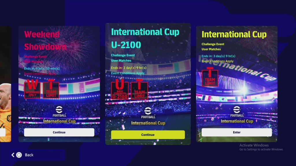 eFootball – International Cup Events eFootball – International Cup Events
