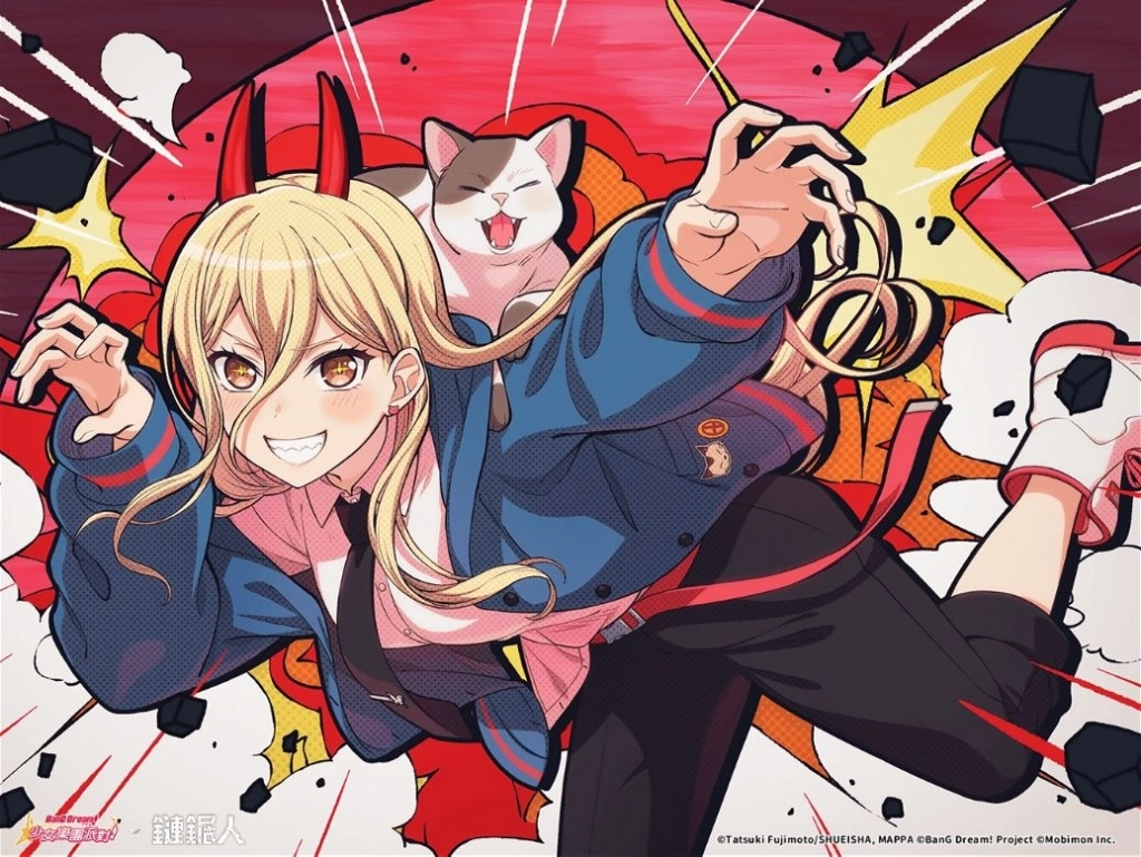 《BanG Dream! 少女樂團派對》×TV動畫《鏈鋸人》特別連動登場！