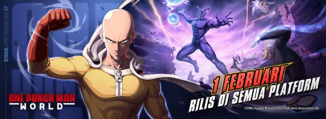 Game Action Multiplayer "One Punch Man: World" Menetapkan Tanggal Rilisnya untuk Berbagai Platform